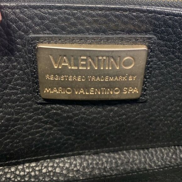 Mario Valentino Spa Calfskin Zip Around Wallet #30 - Picture 4 of 4